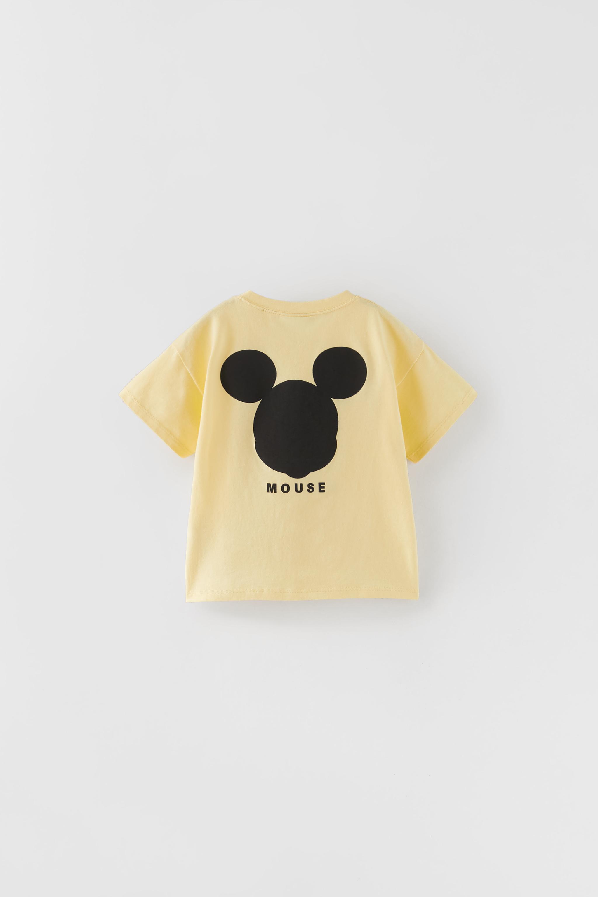 Tee fashion shirt mickey femme zara